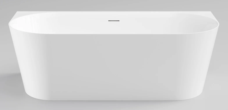 LINEARE ACRYLIC BTW BATH - 1750X820X560 - GL WH