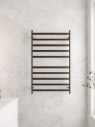 CODE LINEARE- HEATED TOWEL RAIL 240V/98W - 1050HX650W - BRUSHED BRONZE