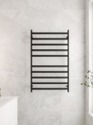 CODE LINEARE- HEATED TOWEL RAIL 240V/98W - 1050HX650W - MATTE BLACK