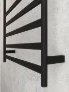 CODE LINEARE- HEATED TOWEL RAIL 240V/98W - 1050HX650W - MATTE BLACK