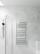 CODE LINEARE- HEATED TOWEL RAIL 240V/98W - 1200HX500W - CHROME
