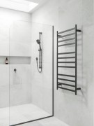 CODE LINEARE- HEATED TOWEL RAIL 240V/98W - 1200HX500W - GUN METAL