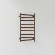 CODE LINEARE- HEATED TOWEL RAIL 240V/74W - 900HX500W - BRUSHED BRONZE