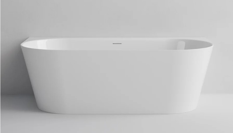 LINEARE SOLID SUR BTW BATH - 1700X800X560 - GLOSS WH