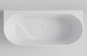 LINEARE SOLID SUR BTW BATH - 1700X800X560 - GLOSS WH
