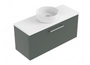 900 Harrow Slim Luxe Wall Hung Vanity (1 Drawer)