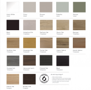 LUXE SINGLE TIER VANITY & STANDARD TOP - 1DRW - 600 - Select Vanity Colour & Top