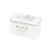 ARRAY BERLIN MENUET 810 SINGLE DRAWER WITH INTERNAL DRAWER WHITE SATIN