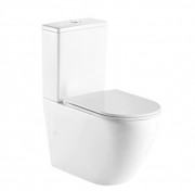 CODE FLOW BACK-TO-WALL TOILET - TOP INLET - MATTE WHITE