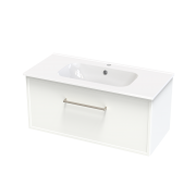 ARRAY BERLIN NERA 1015 SINGLE DRAWER WHITE SATIN