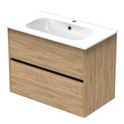 NERA SYRTARI VANITY DOUBLE DRAWER- WALL HUNG