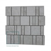 Tetris Dolomite White Mosaic 300 x 300