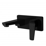 North Wall Mounted Basin Mixer Matte Black