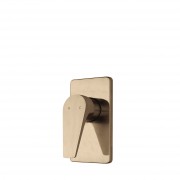 North Shower Mixer Brushed Brass (PVD)