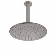 Ceiling Mounted Shower Drencher (Round) AP Brushed Gunmetal (PVD)