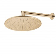 Wall Mounted Shower Drencher (Round) AP Brushed Brass (PVD)