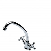Neoclassic Sink Faucet H-T Ceramic Chrome