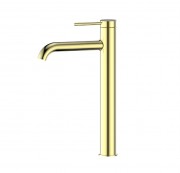 CODE NATURE TALL VESSEL BASIN MIXER (MP) - BRUSHED BRASS