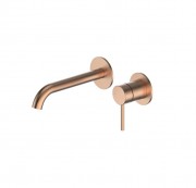 CODE NATURE 2TH WALL MTD BASIN MIXER 181MM (MP) - BRUSHED COPPER
