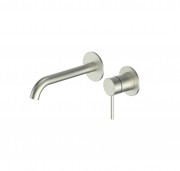 CODE NATURE 2TH WALL MTD BASIN MIXER 181MM (MP) - BRUSHED NICKEL