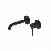 CODE NATURE 2TH WALL MTD BASIN MIXER 181MM (MP) - MATTE BLACK