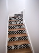 Stair treads created with Neptune Max Natural Oak
