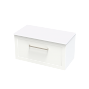 ARRAY OSLO PRO 900 SINGLE DRAWER WHITE SATIN