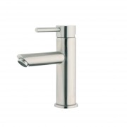 Purity Minimal Basin Mixer Brushed Stainless