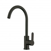 Purity Emotion Gooseneck Sink Mixer Matte Black