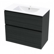 PACIFIC RISE 900 DOUBLE DRAWER FLOOR CHARRED OAK