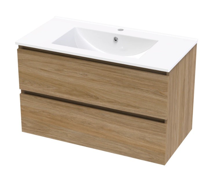 PACIFIC RISE 900 DOUBLE DRAWER WALL BAROQUE