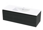 PACIFIC RISE 1200 SINGLE DRAWER CHARRED OAK