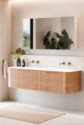 PAVIA MIRROR CABINET - 1500MM - 120MM - 3 DOOR