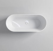 PILLAR ACRYLIC F/STANDING BATH - 1700X750X580 - GLOSS WHITE