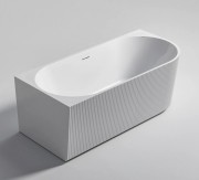 PIPER ACRYLIC CORNER BATH - LH - 1670X790X600 - GLOSS WHITE