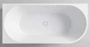 PIPER ACRYLIC CORNER BATH - LH - 1670X790X600 - MAT WHITE
