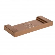 PURE METAL SHELF - 250MM - BRUSHED COPPER