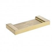 PURE METAL SHELF - 250MM - BRUSHED BRASS
