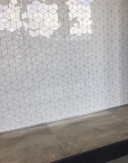 Superwhite Cube Mosaic 302 x 262