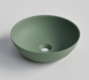 VILLA SOLID/SUR ROUND VESSEL BASIN - 390X125H - GREEN