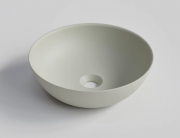 VILLA SOLID/SUR ROUND VESSEL BASIN - 390X125H - LIGHT GREY