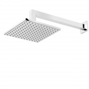 Wall Mounted Shower Drencher (Square) Chrome