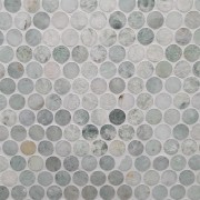 Mosaix Penny Round Ming Green 287 X 304