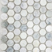 Mosaix Penny Round Ming Green 287 X 304