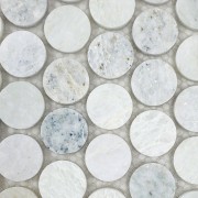 Mosaix Penny Round Ming Green 287 X 304