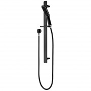 Black Edition Slide Shower Black w Chrome