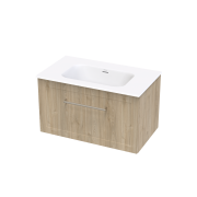ARRAY OSLO SERIFOS 800 SINGLE DRAWER WITH INTERNAL DRAWER RANFURLY OAK