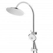 Solitaire Double Head Shower (3 Function Handpiece) Chrome