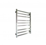 CODE PURE SQUARE - HEATED TOWEL RAIL 240V/98W - 900HX650W - CHROME