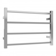 Quadro Square Ladder 4 Bar 430x600 - Chrome